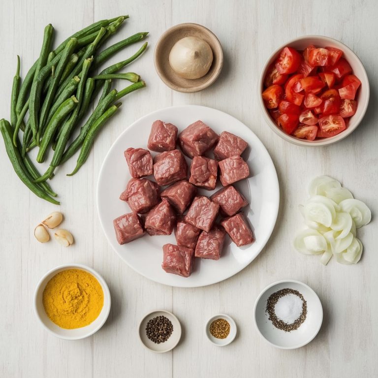 مواد غذایی مورد نیاز خوراک بامیه
